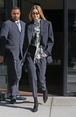 GIGI HADID Out to Fashion Week in New York 02/08/2018