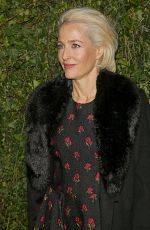 GILLIAN ANDERSON at Charles Finch & Chanel Pre-bafta Party in London 02/17/2018
