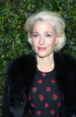 GILLIAN ANDERSON at Charles Finch & Chanel Pre-bafta Party in London 02/17/2018