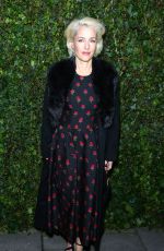 GILLIAN ANDERSON at Charles Finch & Chanel Pre-bafta Party in London 02/17/2018