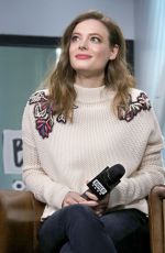 GILLIAN JACOBS at Build Studio in New York 02/14/2018