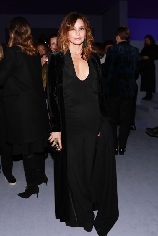GINA GERSHON at Tom Ford Fashion Show at New York Fashion Week 02/08/2018