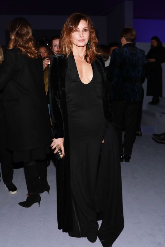 GINA GERSHON at Tom Ford Fashion Show at New York Fashion Week 02/08/2018