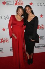 GINGER ZEE at Go Red for Women Red Dress Collection 2018 Presented by Macy’s in New York 02/08/2018