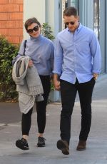 GINIFER GOODWIN and Josh Dallas Out for Lunch in Beverly Hills 02/09/2018