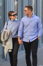 GINIFER GOODWIN and Josh Dallas Out for Lunch in Beverly Hills 02/09/2018