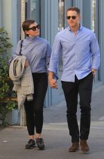GINIFER GOODWIN and Josh Dallas Out for Lunch in Beverly Hills 02/09/2018
