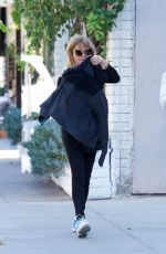 GOLDIE HAWN Out Shopping in Brentwood 02/24/2018