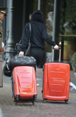 GRACE ELIZABETH Arrives at Her Hotel in Milan 02/20/2018