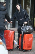 GRACE ELIZABETH Arrives at Her Hotel in Milan 02/20/2018