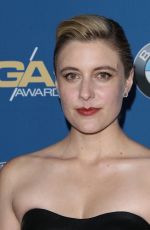 GRETA GERWIG at 2018 Directors Guild Awards in Los Angeles 02/03/2018