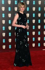 GRETA GERWIG at BAFTA Film Awards 2018 in London 02/18/2018