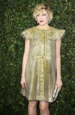 GRETA GERWIG at Charles Finch & Chanel Pre-bafta Party in London 02/17/2018