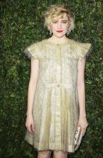 GRETA GERWIG at Charles Finch & Chanel Pre-bafta Party in London 02/17/2018