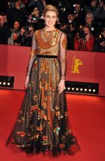 GRETA GERWIG at Isle of Dogs Premiere at 68th Berlinale 02/15/2018