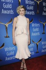 GRETA GERWIG at Writers Guild Awards 2018 in Beverly Hills 02/11/2018