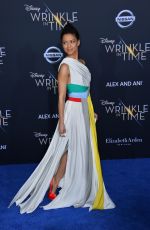 GUGU MBATHA-RAW at A Wrinkle in Time Premiere in Los Angeles 02/26/2018