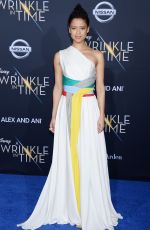 GUGU MBATHA-RAW at A Wrinkle in Time Premiere in Los Angeles 02/26/2018