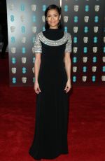 GUGU MBATHA-RAW at BAFTA Film Awards 2018 in London 02/18/2018