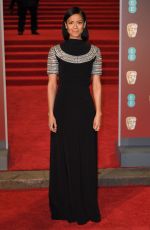 GUGU MBATHA-RAW at BAFTA Film Awards 2018 in London 02/18/2018