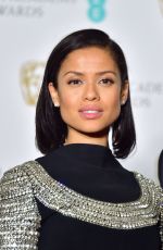 GUGU MBATHA-RAW at BAFTA Film Awards 2018 in London 02/18/2018