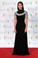 GUGU MBATHA-RAW at BAFTA Film Awards 2018 in London 02/18/2018