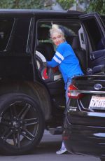 GWEN STEFANI Out and About in Los Angeles 02/16/2018