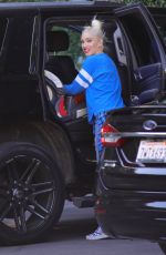 GWEN STEFANI Out and About in Los Angeles 02/16/2018