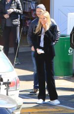 GWYNETH PALTROW Leaves Her Goop Lab Store in Santa Monica 02/23/2018