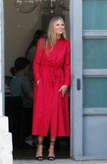 GWYNETH PALTROW on the Set of a Photoshoot in Los Angeles 02/07/2018