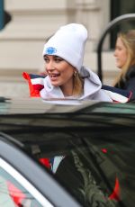 HAILEY BALDWIN and JOAN SMALLS Out at Milan Fashion Week 02/25/2018