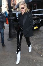 HAILEY BALDWIN Arrives at Mercer Hotel in New York 02/12/2018