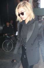 HAILEY BALDWIN Arrives at Mercer Hotel in New York 02/12/2018
