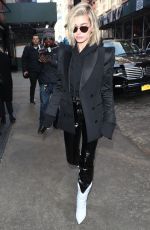 HAILEY BALDWIN Arrives at Mercer Hotel in New York 02/12/2018