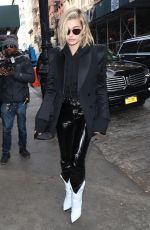 HAILEY BALDWIN Arrives at Mercer Hotel in New York 02/12/2018