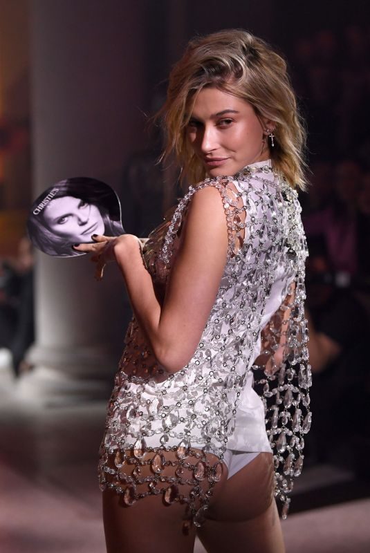 HAILEY BALDWIN at ADR Beyond Fashion Shoe at Milan Fashion Week 02/24/2018