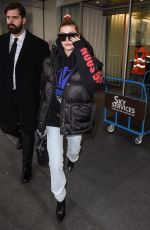 HAILEY BALDWIN at Linate Airport in Milan 02/23/2018
