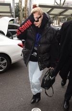 HAILEY BALDWIN at Linate Airport in Milan 02/23/2018