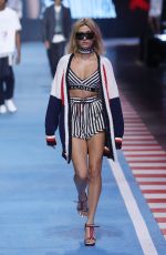 HAILEY BALDWIN at Tommy Hilfiger Spring/Summer 2018 Runway Show in Milan 02/25/2018