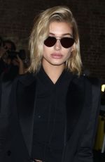 HAILEY BALDWIN at Zadig & Voltaire Show at New York Fashion Week 02/12/2018