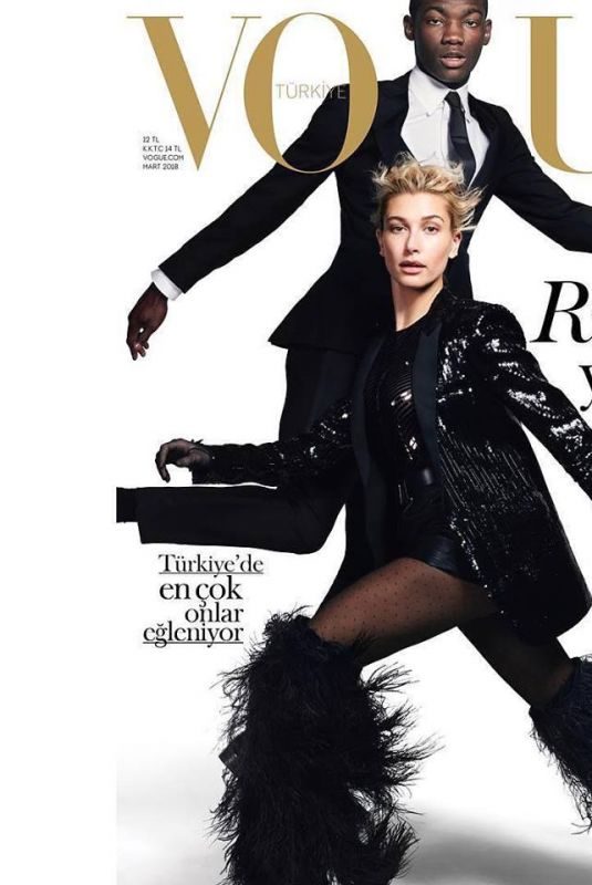 HAILEY BALDWIN in Vogue Magazine, Turkey March 2018