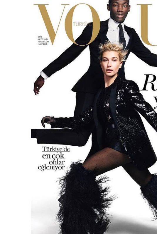 HAILEY BALDWIN in Vogue Magazine, Turkey March 2018
