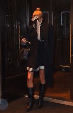 HAILEY BALDWIN Leaves Four Seasons Hotel in New York 02/10/2018
