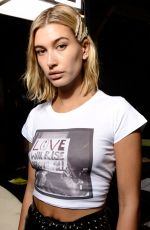 HAILEY BALDWIN on the Backstage of Zadig & Voltaire Fashion Show in New York 02/12/2018