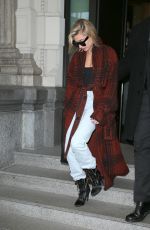 HAILEY BALDWIN Out at Milan Fashion Week 02/23/2018