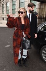 HAILEY BALDWIN Out at Milan Fashion Week 02/23/2018