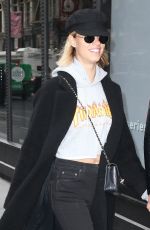 HAILEY CLAUSON and Julian Herrera Out in New York 02/15/2018