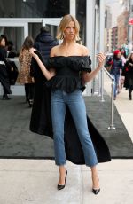 HAILEY CLAUSON at Jason Wu Fall/Winter 2018/19 Fashion Show at NYFW in New York 02/09/2018