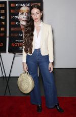 HAILEY GATES at Notes from the Field Special Screening in New York 02/21/2018