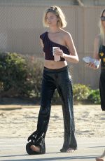 HAILEY VLAUSON Out in Huntington Beach 01/31/2018